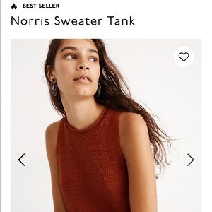 Madewell Norris Sweater Tank